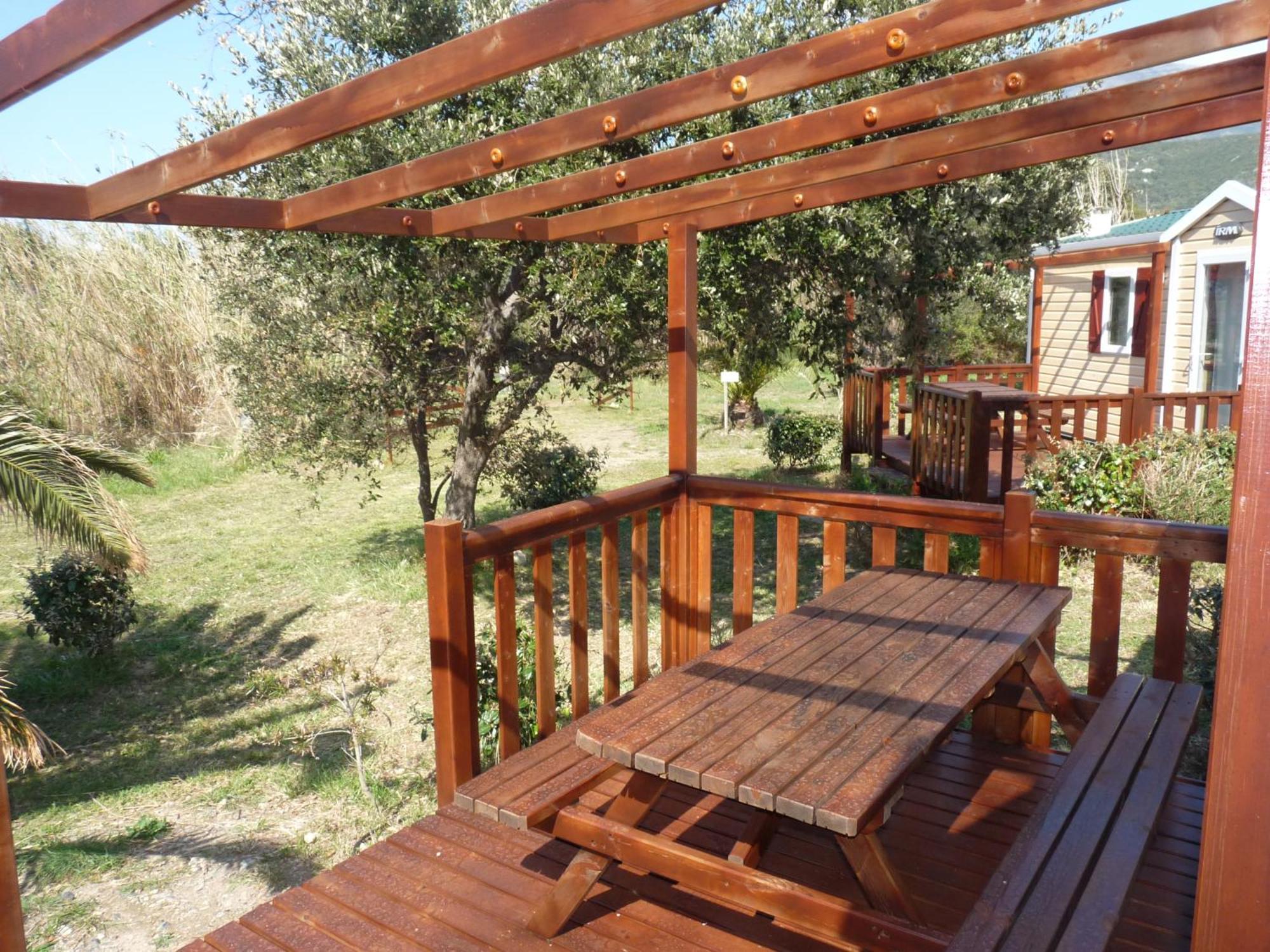 Camping Mobile Home U Sole Marinu Patrimonio Chambre photo